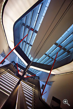 Museum MAXXI Museo nazionale delle arti del XXI secolo von Architektin Zaha Hadid in Rom, Italien.
