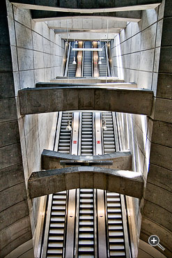 U-Bahn-Station Schottenring in Wien, &Ouml;sterreich.