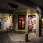 Historische Ausstellungsstücke im Besucherzentrum der Brauerei Budweis