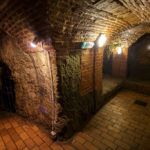 Gänge in den Pilsner historischen Kellern