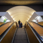 Rolltreppe in der Metro-Station Náměstí Republiky