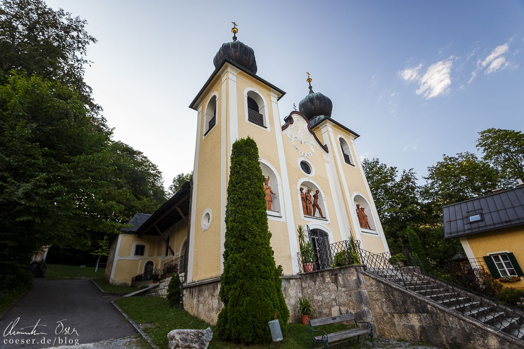 Außenansicht der Kalvarienbergkirche in Bad Ischl