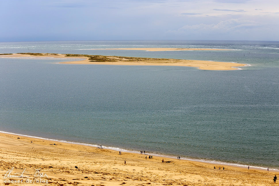 Wanderdüne Dune du Pilat am Bassin d'Arcachon in Frankreich