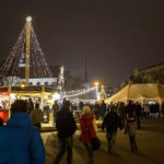 Weihnachtsmarkt im Park Moravské náměsti