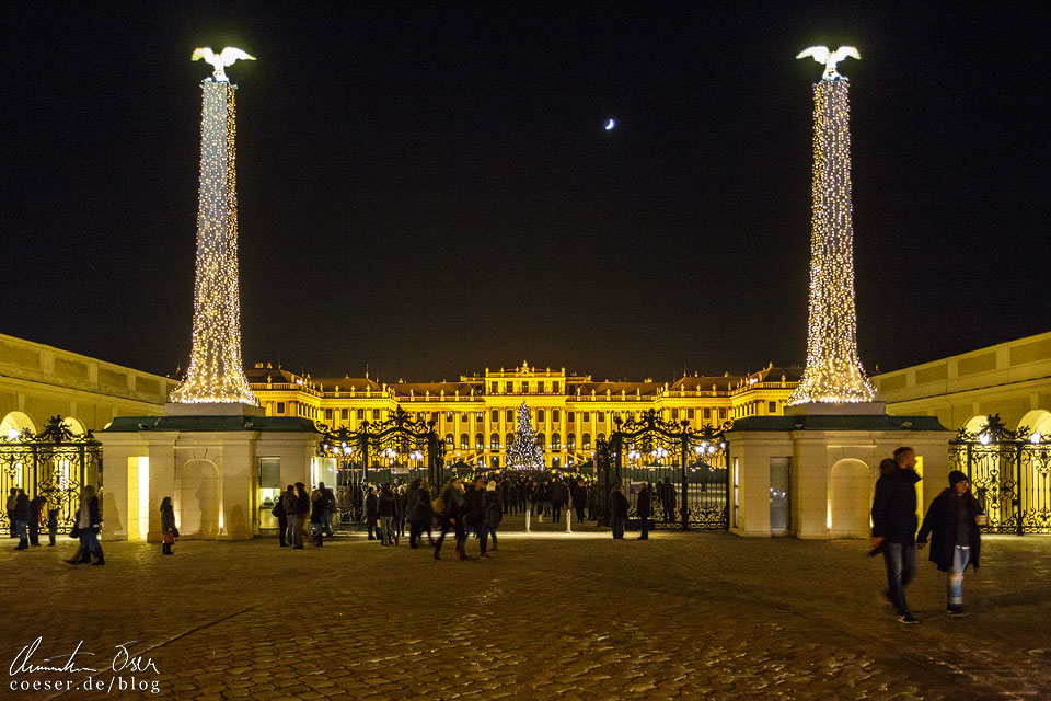 Weihnachtsmärkte in Wien: Schloss Schönbrunn