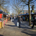 Street Food Market am Platz Piccadilly Gardens