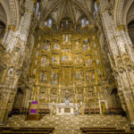 Der Hauptaltar in der Catedral Primada (Kathedrale von Toledo)