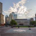 Der Copley Square und die Boston Public Library