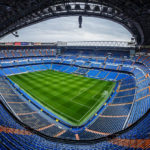 Panorama des Estadio Santiago Bernabéu in Madrid