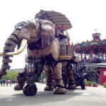 Der Grand Eléphant, Teil des Kunstprojekts Les Machines de l’Île