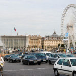 Das tägliche Verkehrschaos auf dem Place de la Concorde