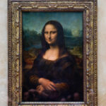 Das berühmte Gemälde der Mona Lisa von Leonardo da Vinci