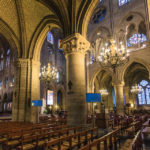 Innenansicht der Kathedrale Notre-Dame de Paris