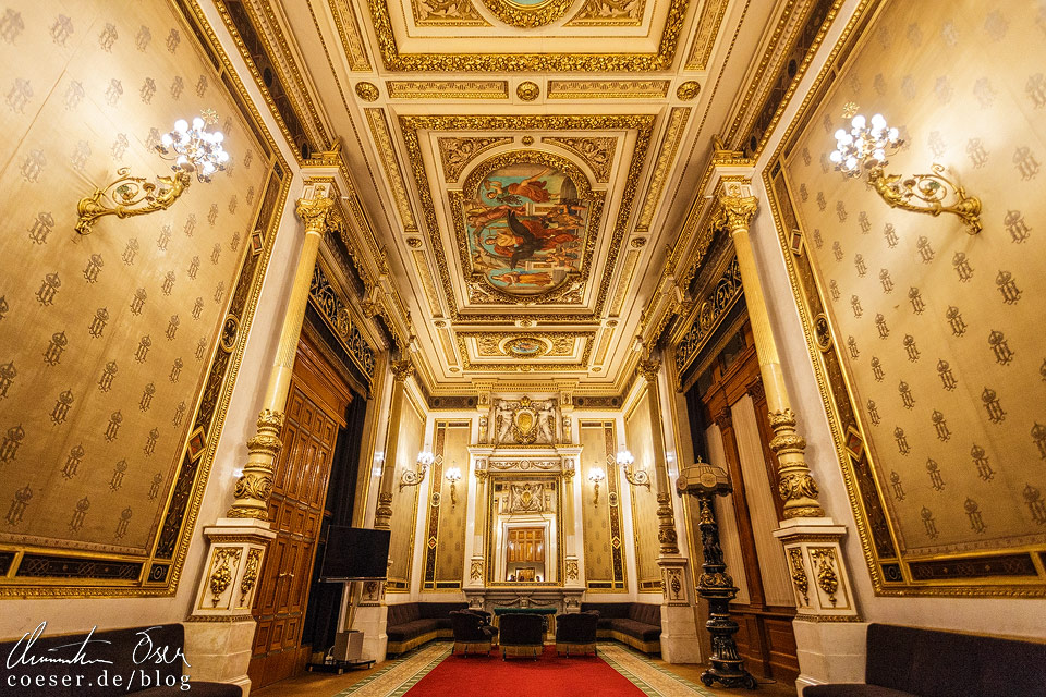 Teesalon in der Wiener Staatsoper