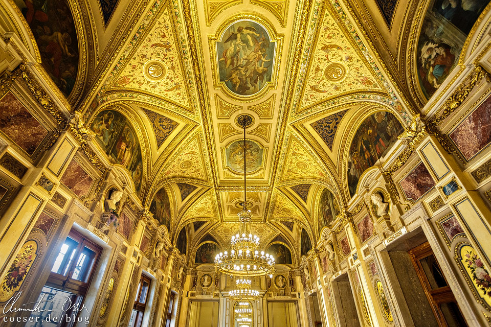 Schwindfoyer in der Wiener Staatsoper