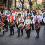 Festlicher Umzug im März in Valencia