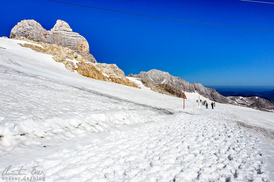 Wanderweg in der Dachstein-Gletscherwelt