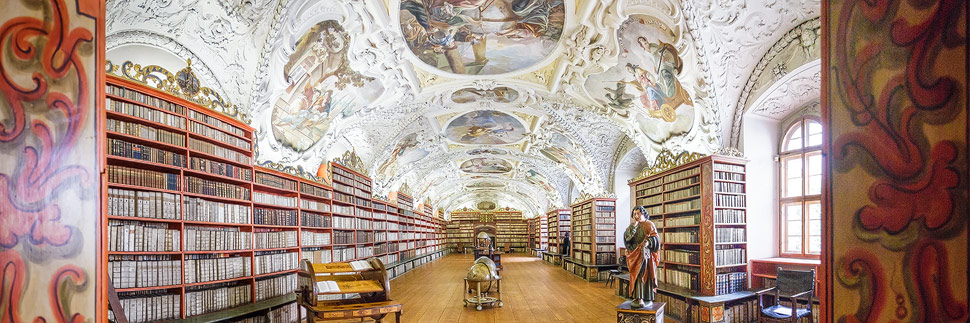 Theologischer Saal in der Bibliothek des Strahov-Klosters