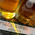 Zwei Pilsner Urquell im Restaurant Kolkovna Savarin