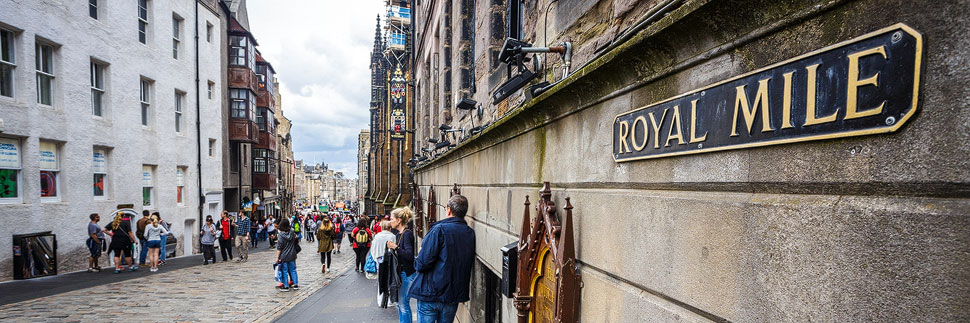 Royal Mile in Edinburgh