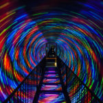 Vortextunnel in der Camera Obscura