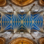 Die blaue Decke der St Giles' Cathedral