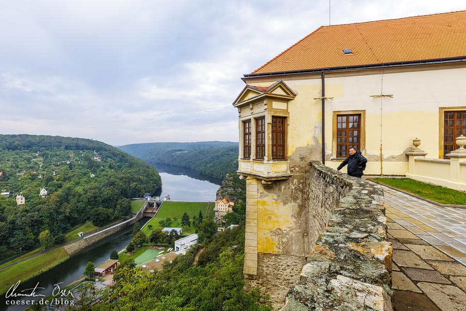 Ausblick von der Znaimer Burg