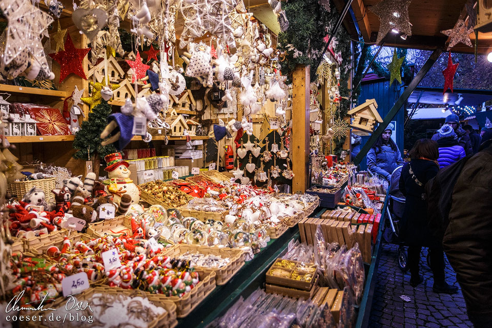 Der Weihnachtsmarkt auf dem Mirabellplatz in Salzburg