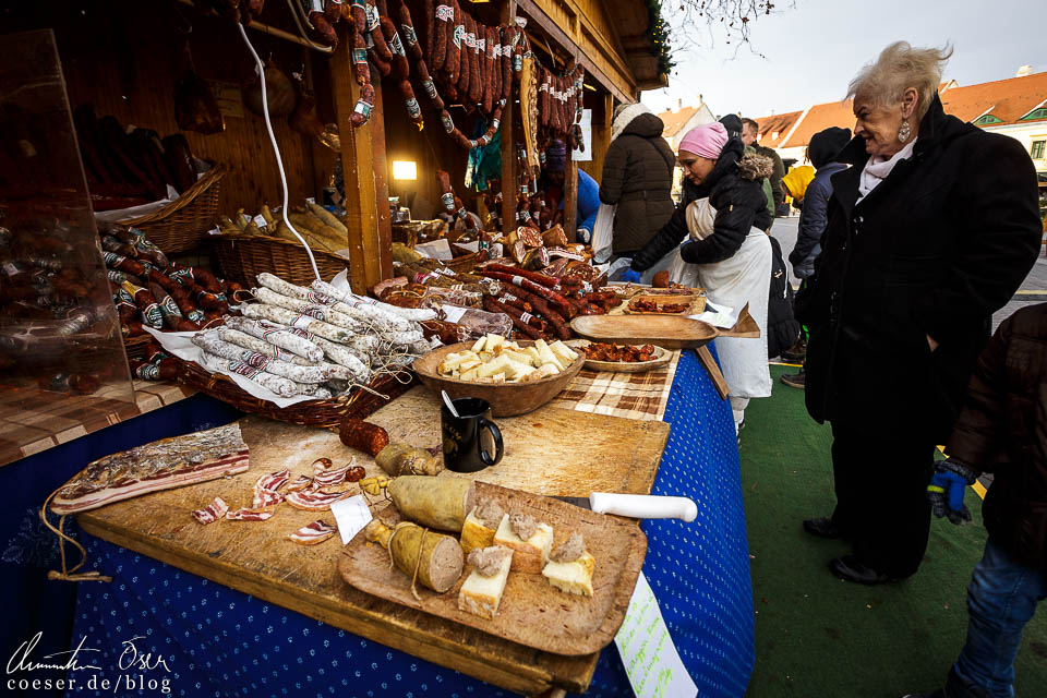 Weihnachtsmarkt in Sopron