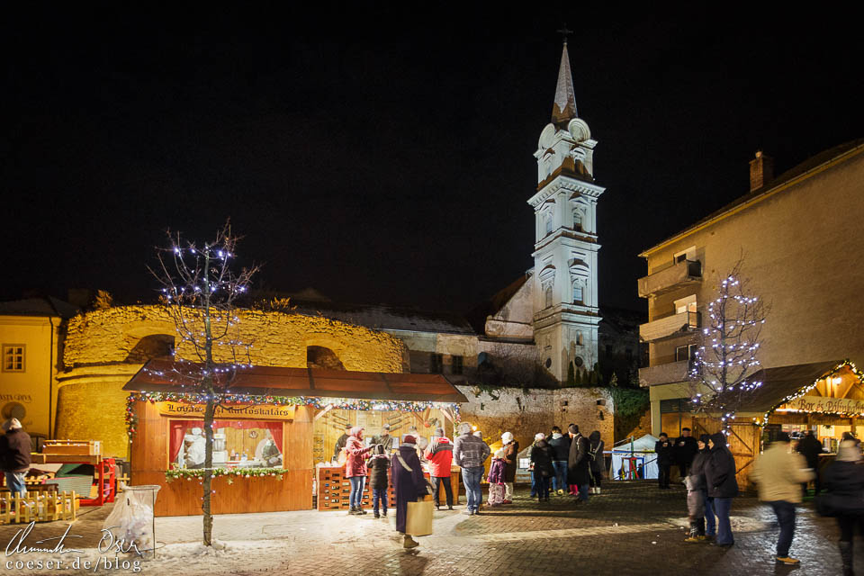 Weihnachtsmarkt in Sopron