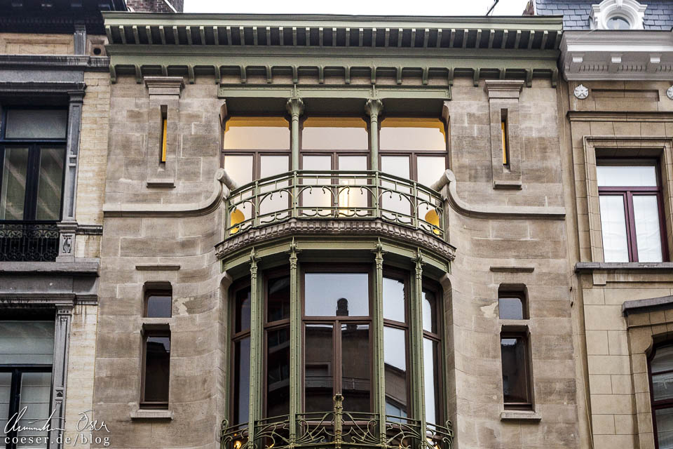Das Jugendstilgebäude (Art nouveau) Hôtel Tassel in Brüssel