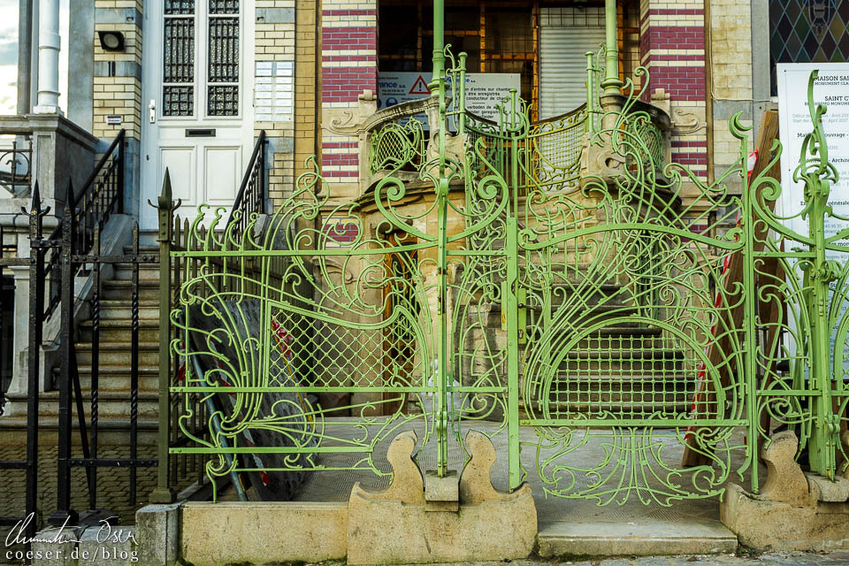 Das Jugendstilgebäude (Art nouveau) Huis Saint-Cyr in Brüssel
