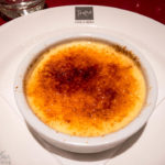 Crème brûlée in der Toucan Brasserie in Brüssel