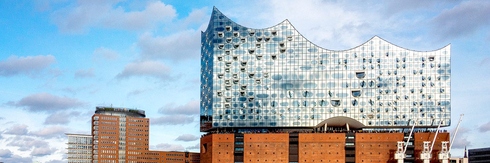 Die Elbphilharmonie in Hamburg