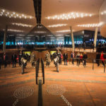 Besucher auf der Plaza der Elbphilharmonie in Hamburg