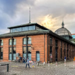 Die historische Fischauktionshalle auf dem Fischmarkt in Hamburg