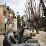 Gräber auf dem Cimitero Monumentale in Mailand