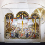 Donato da Montorfanos Wandgemälde „Die Kreuzigung“ in Mailand