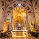 Innenansicht der Kirche Santa Maria delle Grazie in Mailand