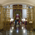 Lobby im Hotel Hilton Moscow Leningradskaya