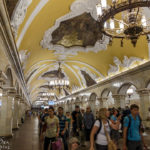 Metro-Station Komsomolskaja in Moskau