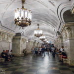 Metro-Station Prospekt Mira in Moskau