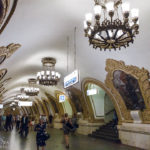 Metro-Station Kievskaya in Moskau