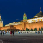 Der Kreml und das Lenin-Mausoleum auf dem Roten Platz