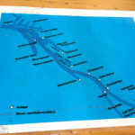 Route der Hafenrundfahrt in Bremen