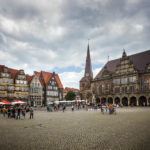 Historische Gebäude auf dem Bremer Marktplatz