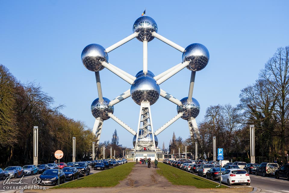 Das Atomium, Wahrzeichen von Brüssel