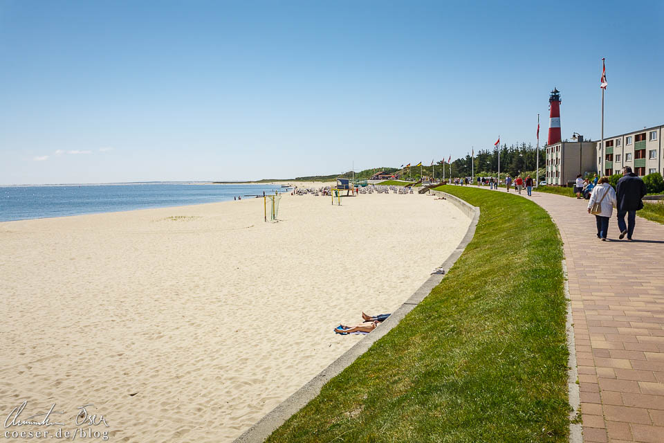 Strandpromenade in Hörnum auf Sylt