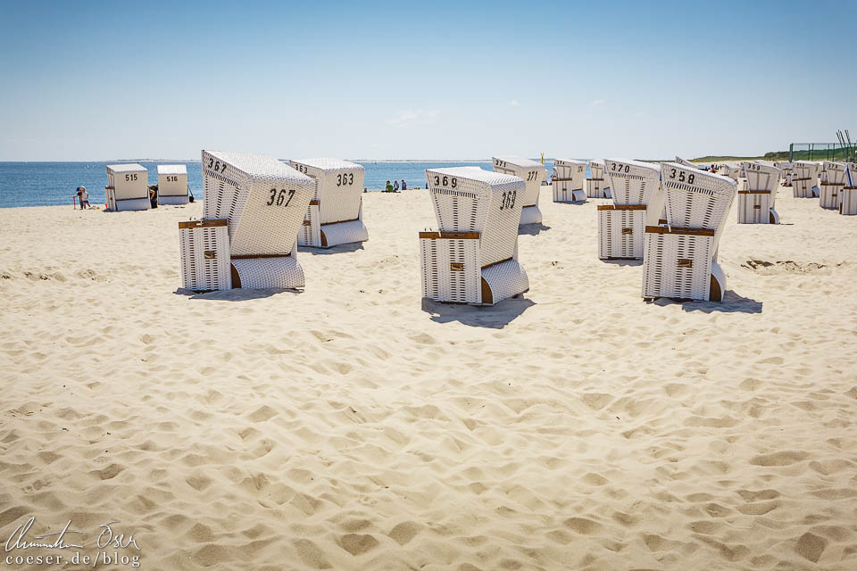 Strandkörbe in Hörnum auf Sylt