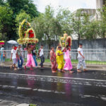 Hinduistische Prozession auf Mauritius